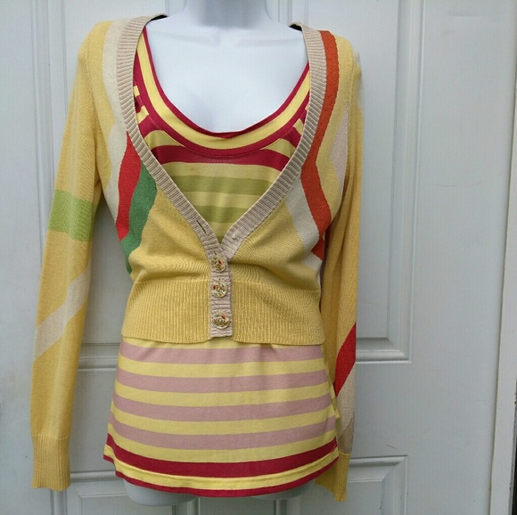 Kenzo 100% Silk Cardigan - Picture 2 of 4